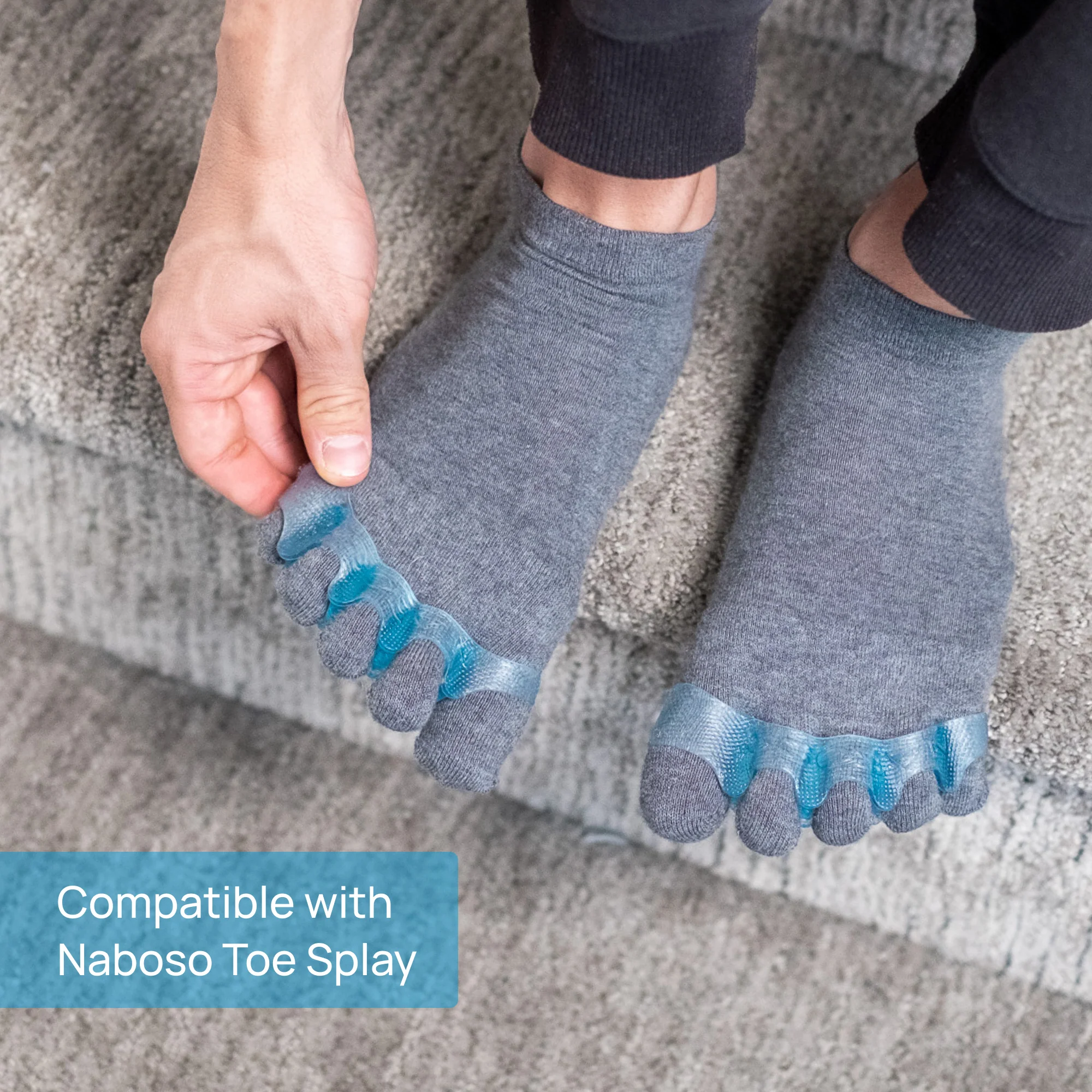 Textured Toe Socks - Image 5